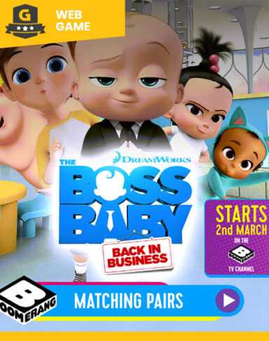 Boss Baby Matching Pairs